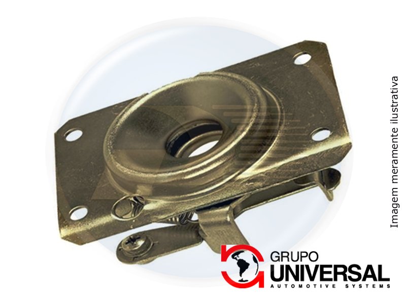 FECHADURA CAPO VW INFERIOR <br> BRASILIA / FUSCA
