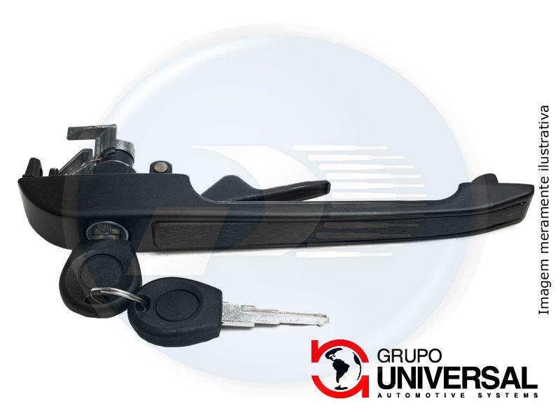 MACANETA EXT PORTA VW DT LD C/CHAVE  GOL / QUANTUM / SANTANA / VOYAGE