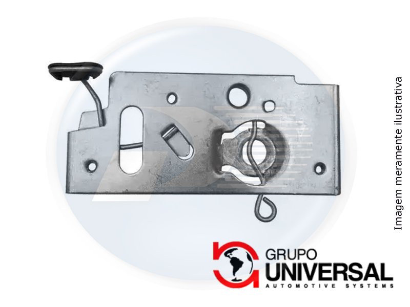 FECHADURA CAPO FIAT INFERIOR <br> ELBA / FIORINO / PREMIO / UNO