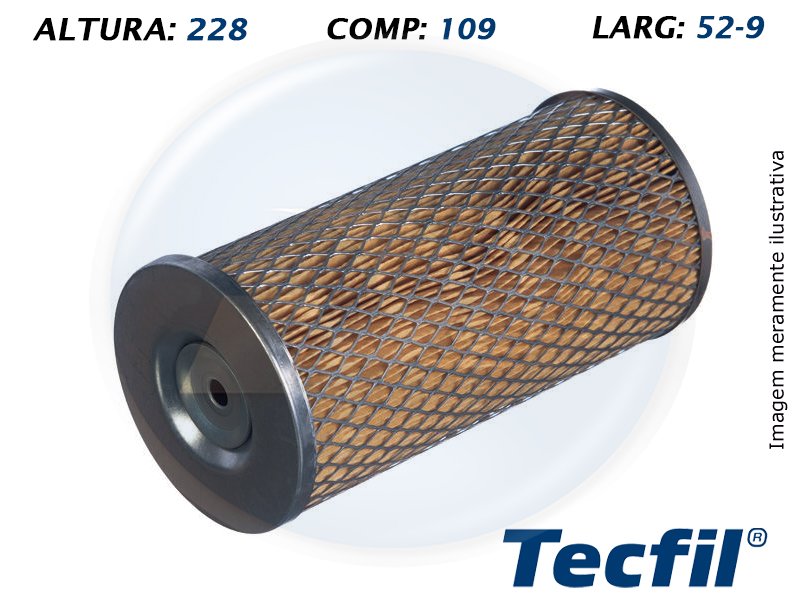 FILTRO AR VW ALC CARTUCHO  KOMBI – 0711056
