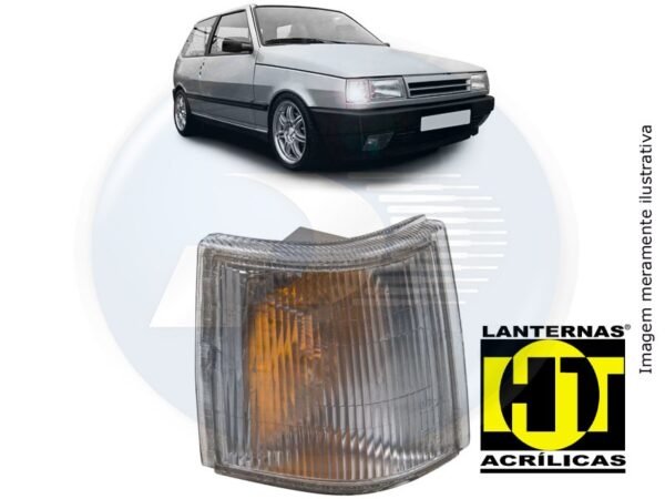 LANTERNA FIAT DIANTEIRO LD CRISTAL CIBIE <br> UNO / PREMIO / ELBA / FIORINO - 07