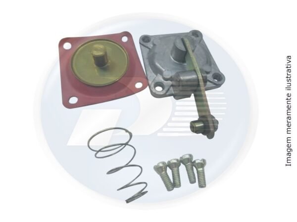 TAMPA DIAFRAGMA CARBURADOR FORD <br> CORCEL / ESCORT