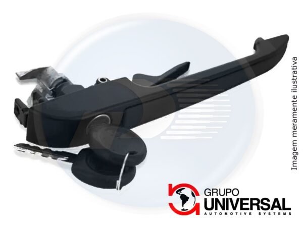 MACANETA EXT VW DIANTEIRO LE PORTA C/CHAVE <br> GOL / PARATI - 0718580