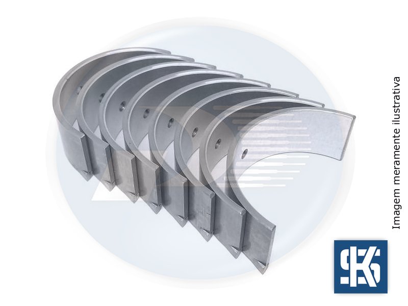 BRONZINA BIELA VW 075 <br> ESCORT / GOL / GOLF / LOGUS / PAMPA / PARATI / POINTE