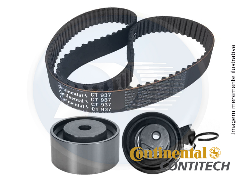 KIT CORREIA DENTADA HY  COUPE / ELANTRA / I30 / IX35 / LANTRA / TRAJET / TUC
