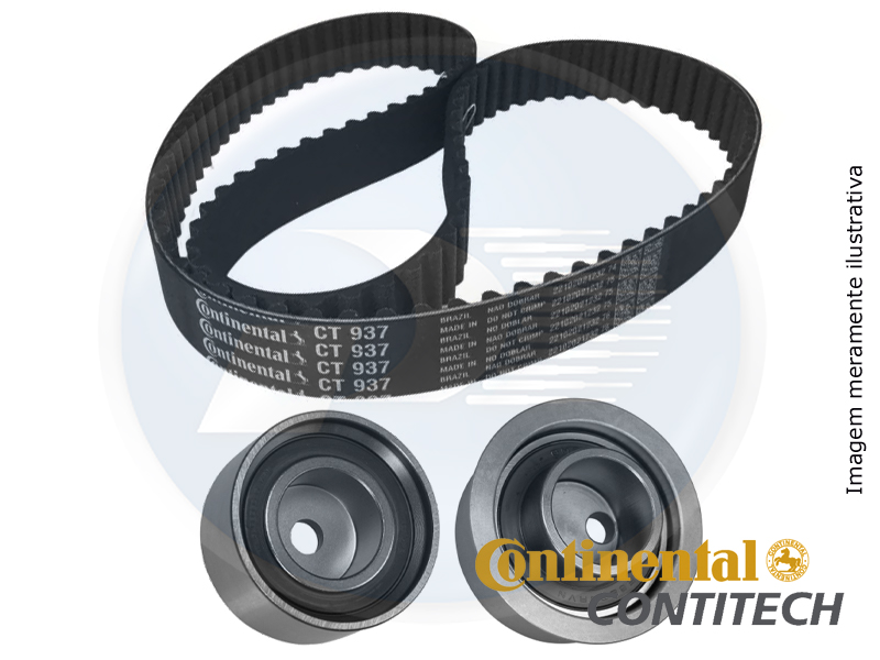 KIT CORREIA DENTADA HY  COUPE / ELANTRA / I30 / IX35 / LANTRA / TRAJET / TUC