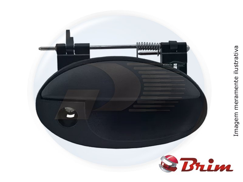 MACANETA EXTERNA GM LE  MACANETA EXTERNA PORTA DIANTEIRA SEM CHAVE COM FURO