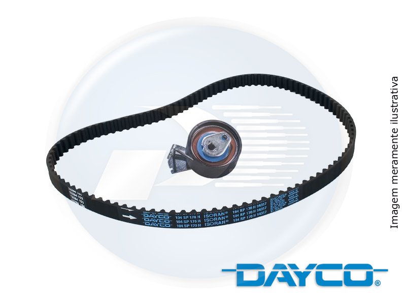 KIT CORREIA DENTADA  C3 / 206 / 207 – 0739677