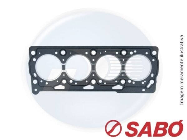 JUNTA CABECOTE VW FIBRA <br> FOX / GOL / PARATI / POLO / VOYAGE - 0740154