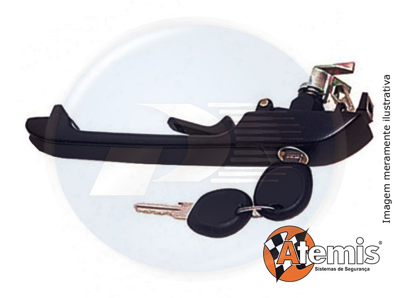 MACANETA EXT PORTA VW DT C/CHAVE <br> GOL / VOYAGE / PARATI / SAVEIRO / SANTANA