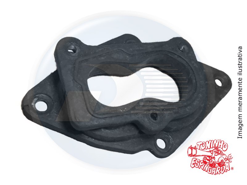 BASE CARBURADOR VW 2/3E BORRACHA  CARBURADOR 2E-3E – 0749890