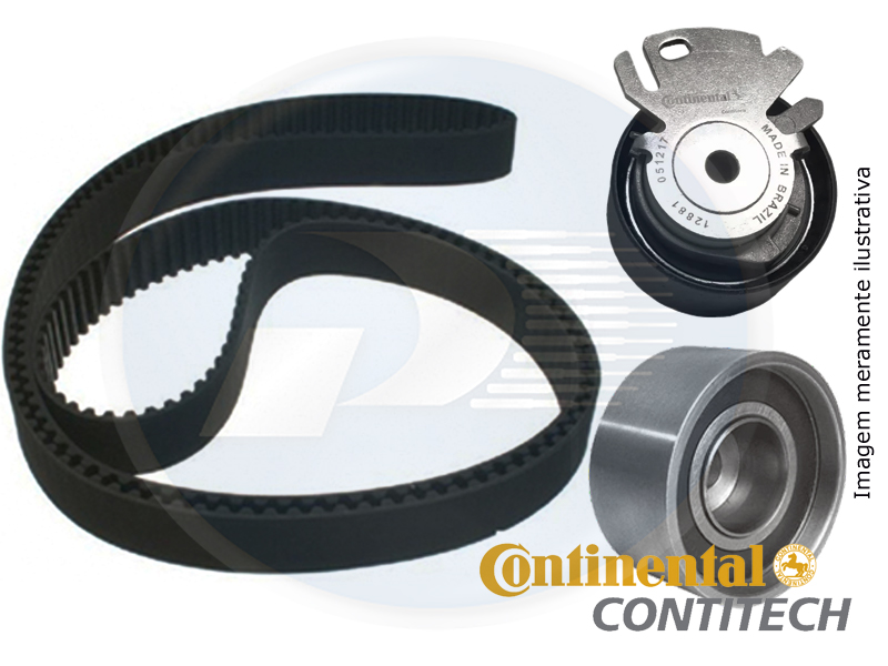 KIT CORREIA DENTADA FIAT 1.6 16V  BRAVA / BRAVO / DOBLO / LINEA / MAREA / MU