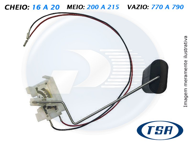 SENSOR NIVELOCIMETRO COMBUSTIVEL HONDA  CIVIC – 0768676