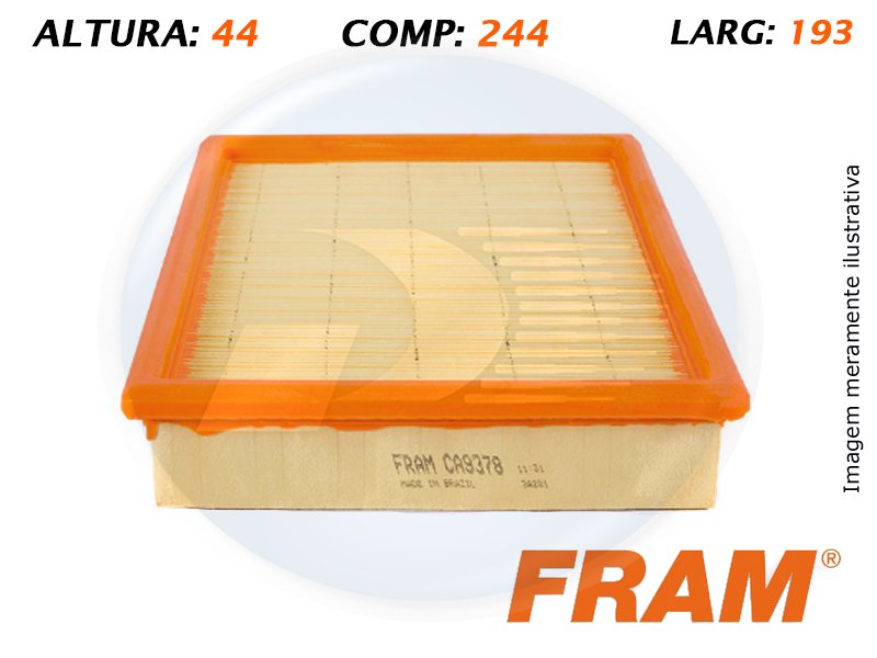 FILTRO AR FIAT  STILO – 0769815