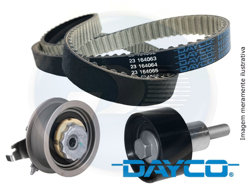 KIT CORREIA DENTADA VW  A1 / A3 / Q3 / CROSSFOX / FOX / GOL / GOLF / GOLF VA