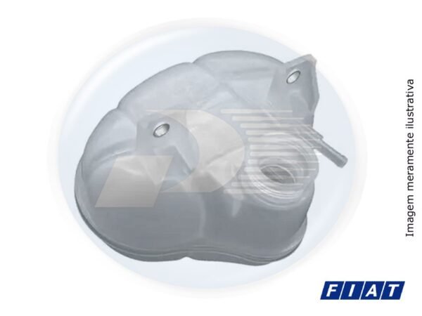 RESERVATORIO DAGUA RADIADOR FIAT <br> FIORINO / GRAND SIENA / MOBI / MOBI WAY /