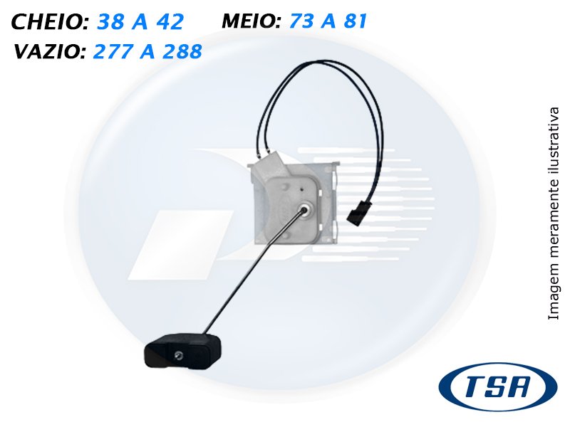 SENSOR NIVELOCIMETRO COMBUSTIVEL FIAT  CORSA I-E – 0783303