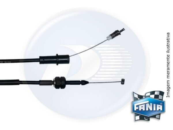 CABO ACELERADOR FORD 1.6 87/...CHT S/AC COM 1310MM <br> ESCORT 1.0-1.6
