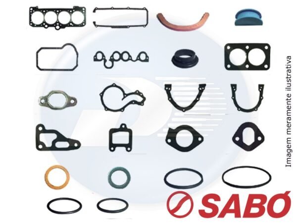 JUNTA MOTOR VW <br> GOL / LOGUS / POINTER / QUANTUM / SANTANA / ESCORT / ROYALE