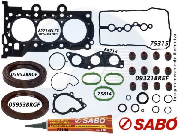 JUNTA MOTOR HY <br> HB20 / PICANTO - 0808524
