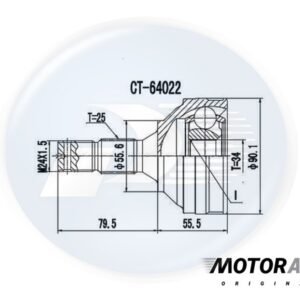 HOMOC LR  BERLINGO / XSARA / 306 / 405 / 406 / PARTNER