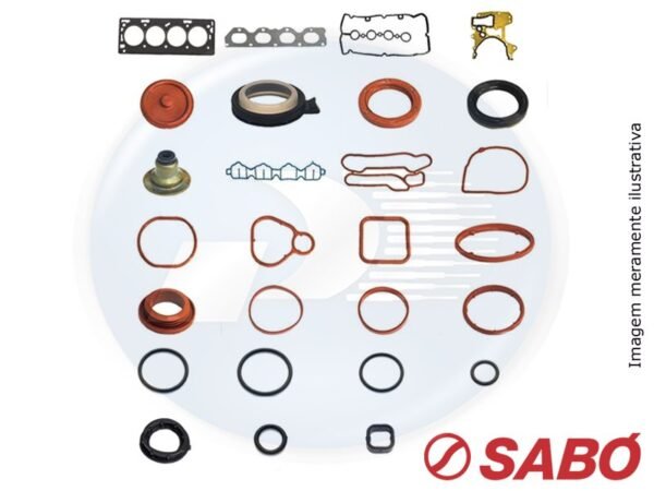 JUNTA MOTOR GM FIBRA C/RET <br>  CRUZE / SONIC / TRACKER - 0818051