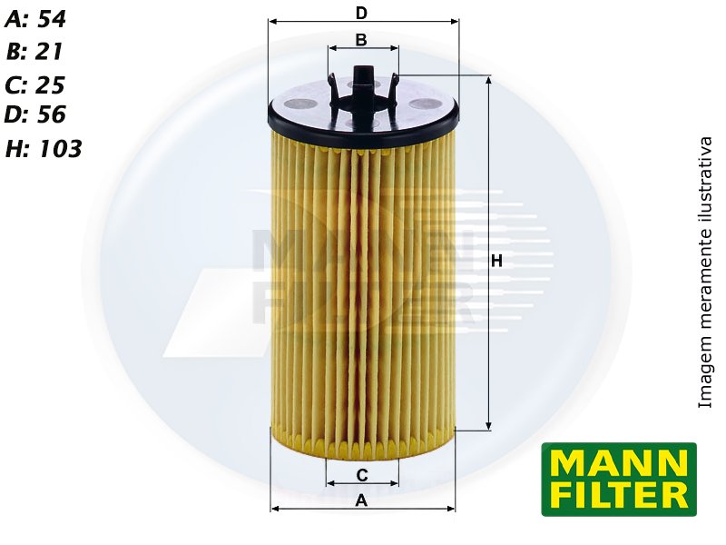 FILTRO OLEO GM <br> CRUZE / SONIC / TRACKER /