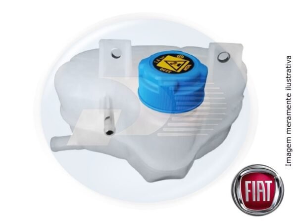 RESERVATORIO DAGUA RADIADOR FIAT C/TAMPA <br> NOVO PALIO / GRAND SIENA