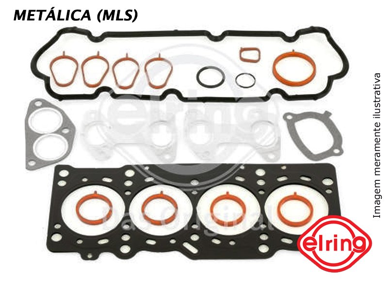 KIT JUNTA CABECOTE FIAT 1.4 8V FIRE <br> PALIO / DOBLO / IDEA / PALIO / PUNTO /
