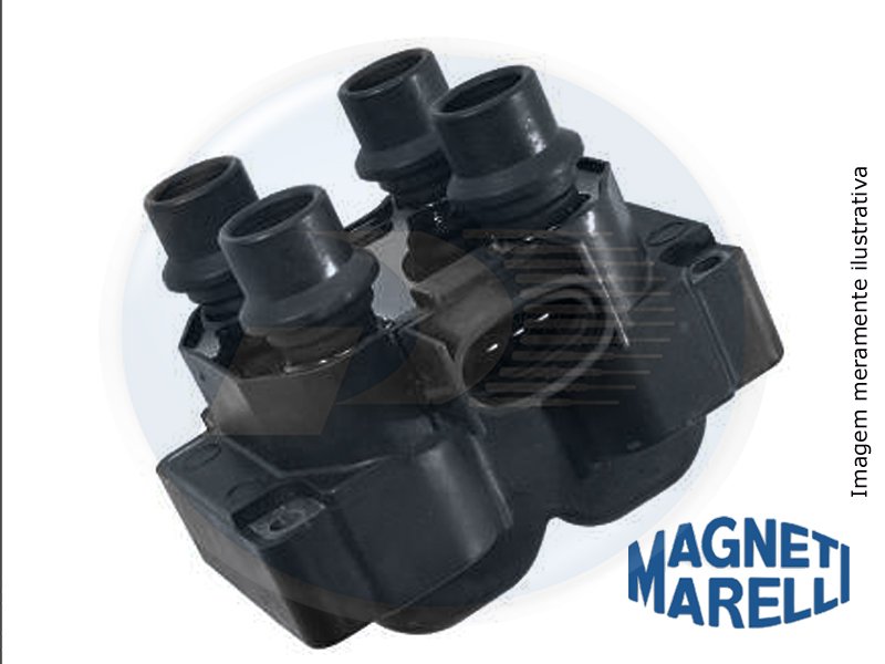 BOBINA IGNICAO FORD  COURIER / ESCORT / FIESTA / KA / MONDEO / RANGER – 0835