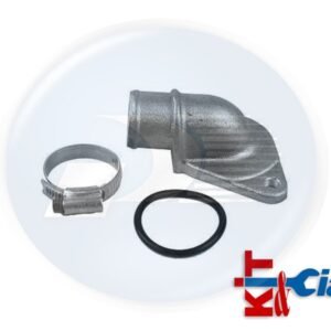 CONEXAO BOMBA AGUA FIAT ALUMINIO C/ABRACADEIRA      PALIO