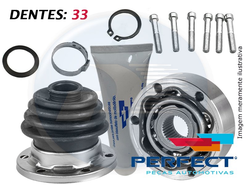 HOMOCINETICA VW LC  CROSSFOX / FOX / GOLF / PARATI / POLO