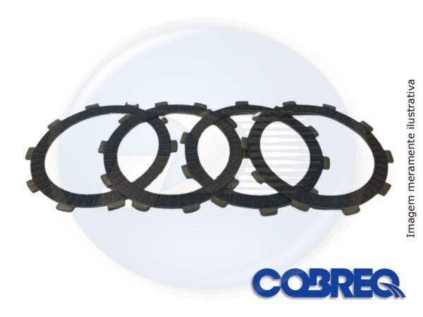 DISCO EMBREAGEM <br> XTZ / YBR / FAZER /