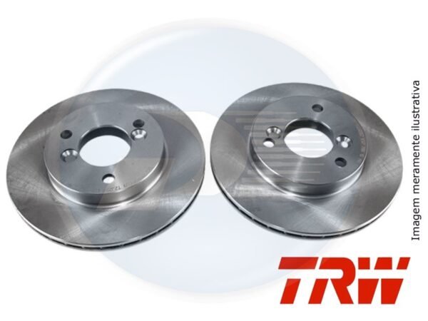 DISCO FREIO RN DIANTEIRO VENT <br> EXT: 238MM / N FUROS: 3 - 1031336