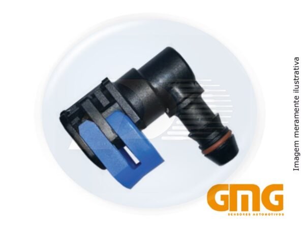 CONECTOR P/FILTRO COM 90? 3/8" X 3/8" <br> IMPORTADO XML - 1051896