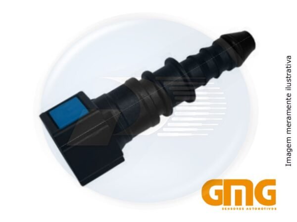 CONECTOR P/FILTRO COMBUSTIVEL RETO 6.30MM X 5/16"  <br> CONECTOR RETO 6.30MM X 5